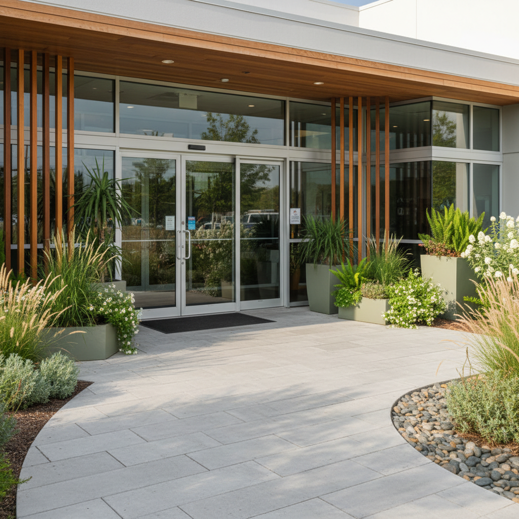 Wellness merkezi girişi